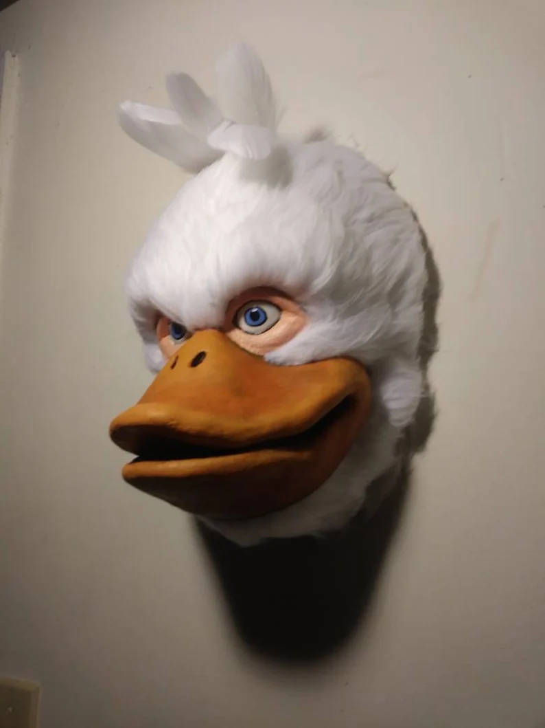 Howard the Duck Inspired Mask