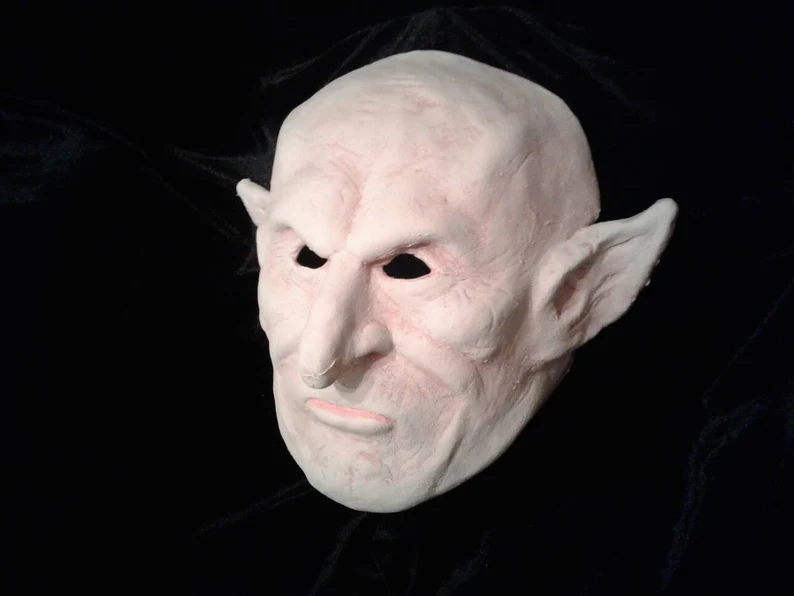 Troll Latex Half Mask